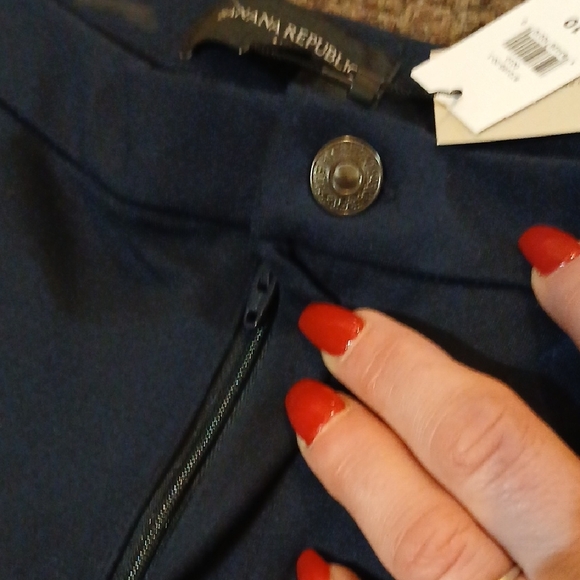 Banana Republic Dark Blue Trousers - Picture 3 of 8